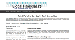 Desktop Screenshot of globalfibreglass.com